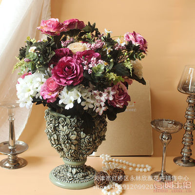 永林欣雅花卉新品 歐式仿真玫瑰，開啟花藝裝飾新紀(jì)元